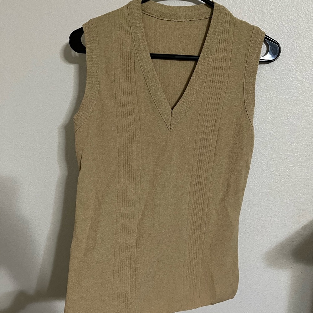 Vintage Tan Tank Top